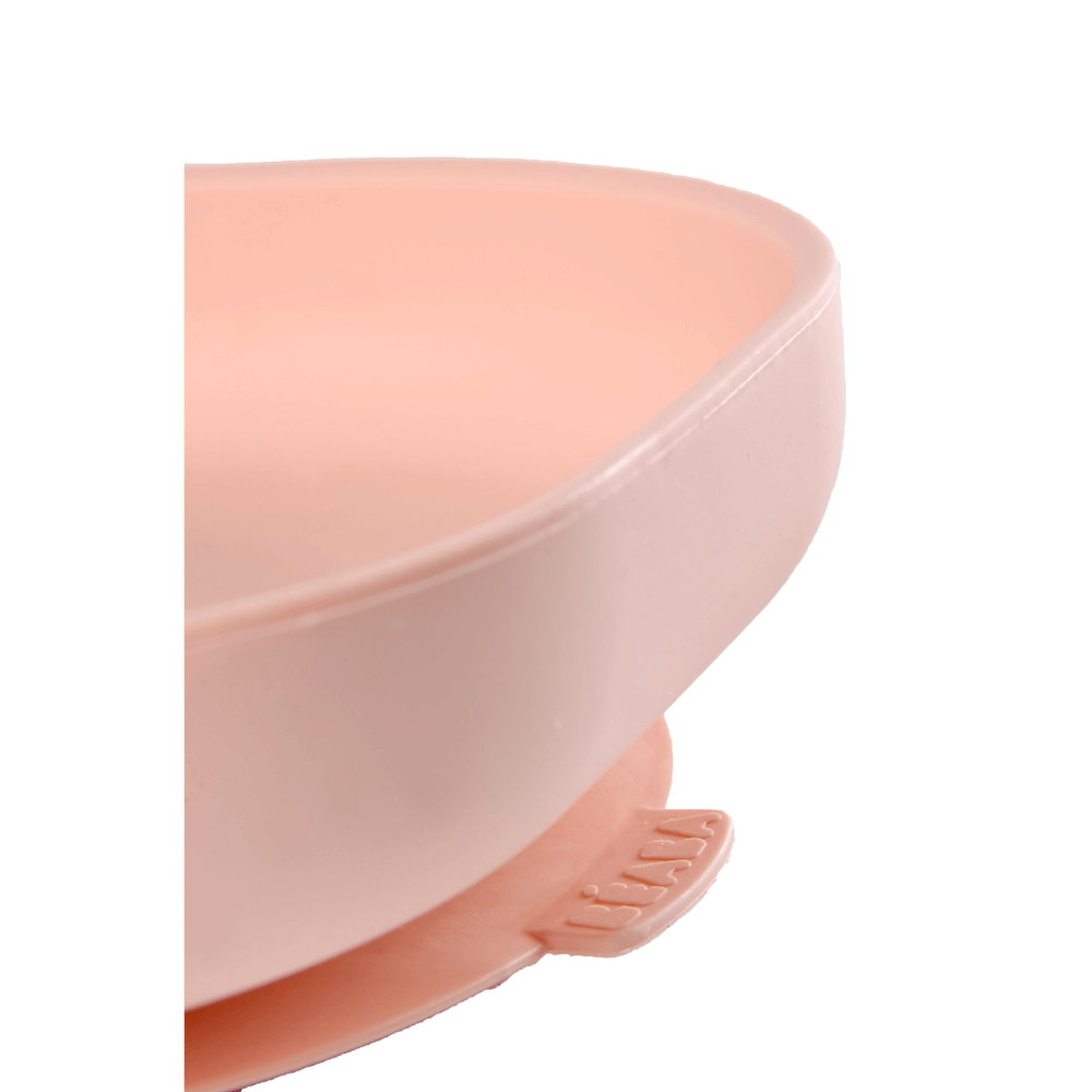 Beaba Silicone Suction Plate for Babies and Toddlers - Ergonomic Design, Non-Slip, Unbreakable, Dishwasher & Microwave Safe, Self Feeding Baby Plate, Easy to Clean, BPA-Free, Mealtime Essential, 4M+