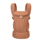 Ergobaby Omni Deluxe Baby Carrier, Lightweight Breathable Soft Mesh, Enhanced Lumbar Support, Adjustable Waistbelt & Cross Straps, Privacy Hood, 4 Carry Positions, 6 Storage Pockets, 3-20Kgs, 0- 4 years ,Canyon Clay