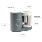 Beaba Babycook Neo-6 In 1 Baby Food Processor, Blender, Steamer, Cooker & Sterilizer, Portable Baby Food Cooker, Puree Maker and Warmer
