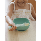 Beaba Silicone Suction Bowl - Non-Slip Baby Feeding Bowl for Self-Feeding & Baby-Led Weaning, Supple and Unbreakable Silicone BPA-Free, 4M+