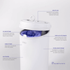 Ubbi Steel Odor Locking Diaper Pail