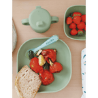 Beaba Silicone Suction Plate for Babies and Toddlers - Ergonomic Design, Non-Slip, Unbreakable, Dishwasher & Microwave Safe, Self Feeding Baby Plate, Easy to Clean, BPA-Free, Mealtime Essential, 4M+