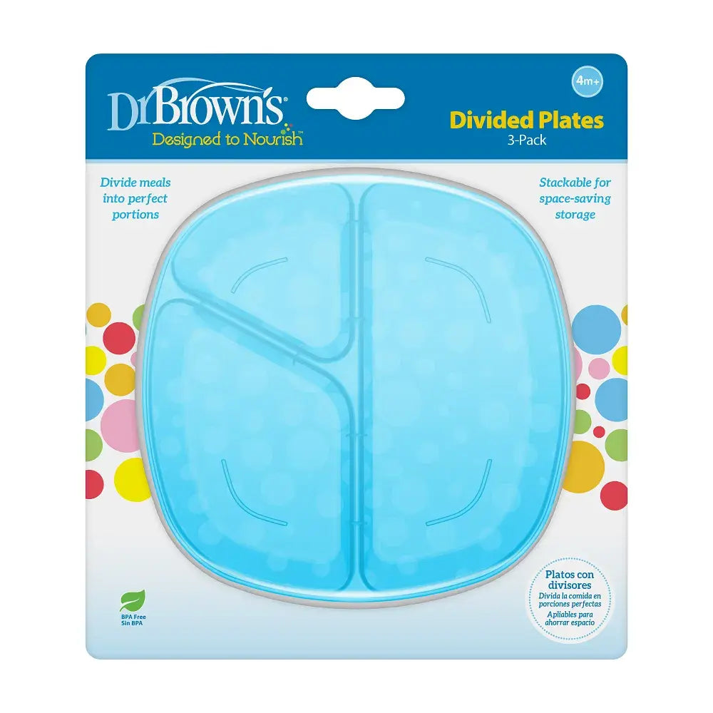 Dr. Brown’s Divided Plates 3-pack