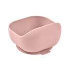 Beaba Silicone Suction Bowl - Non-Slip Baby Feeding Bowl for Self-Feeding & Baby-Led Weaning, Ergonomic Design, Supple and Unbreakable Silicone BPA-Free, 4M+