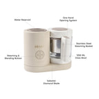 Beaba Babycook Neo-6 In 1 Baby Food Processor, Blender, Steamer, Cooker & Sterilizer, Portable Baby Food Cooker, Puree Maker and Warmer
