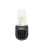 Beaba Multi Milk 5-in-1 Baby Bottle Warmer, Gentle Breast Milk Heating, Fast Steam Mode, Defrost & Baby Food Warmer with LED Display, Touch Screen & Adjustable Timer, Portable, 0m+