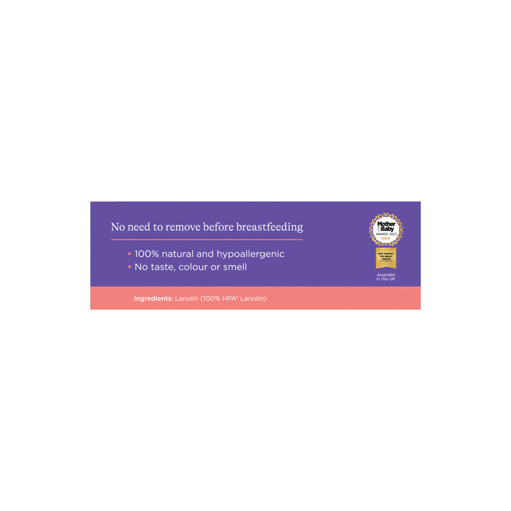 Lansinoh HPA Lanolin Nipple Cream - Sore Nipples Cracked Skin Breast Feeding 100% Natural, Tasteless & Odourless BPA, BPS-Free, Hospital Bag Maternity Essentials