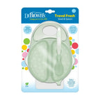 Dr. Brown’s Travel Fresh Bowl and Spoon - Light Green -1 Pack