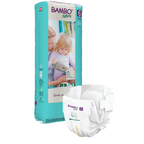 Bambo Nature Premium Baby Tape Diapers for Babies, XXL Size (16+ Kgs), Super Absorbent, Breathable, Extra Soft, Dermatologically Tested, Hypoallergenic Infant Nappies With Wetness Indicator