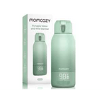 Momcozy Superfast Portable Breast Milk & Water Warmer – Fast Heating, Rechargeable & Travel-Friendly - Green