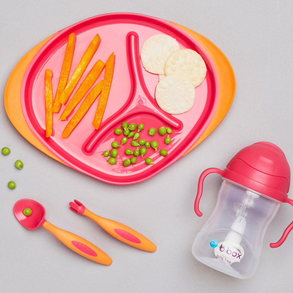 B.Box Feeding Set (Plate, Cutlery, Sippy Cup)