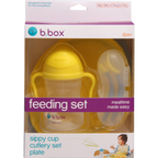 B.Box Feeding Set (Plate, Cutlery, Sippy Cup)