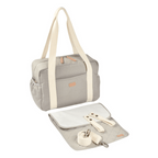 Beaba Paris Baby Diaper Bag – Multifunctional Travel baby Bag with Large Capacity, Multi-Pocket Organizer with Changing Pad, Insulated Bottle Pouch & Stroller Clips – Ideal for Moms & Dads On the Go