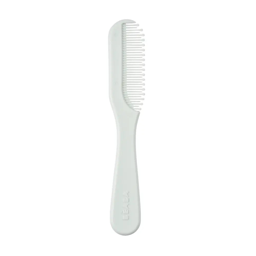 Beaba Baby Brush & Comb Set for Newborns & Toddlers, Soft Bristle Hair Brush & Gentle Comb with Ergonomic Easy-Grip Handles,Baby Grooming Kit & Hair Care Accessory, 0m+