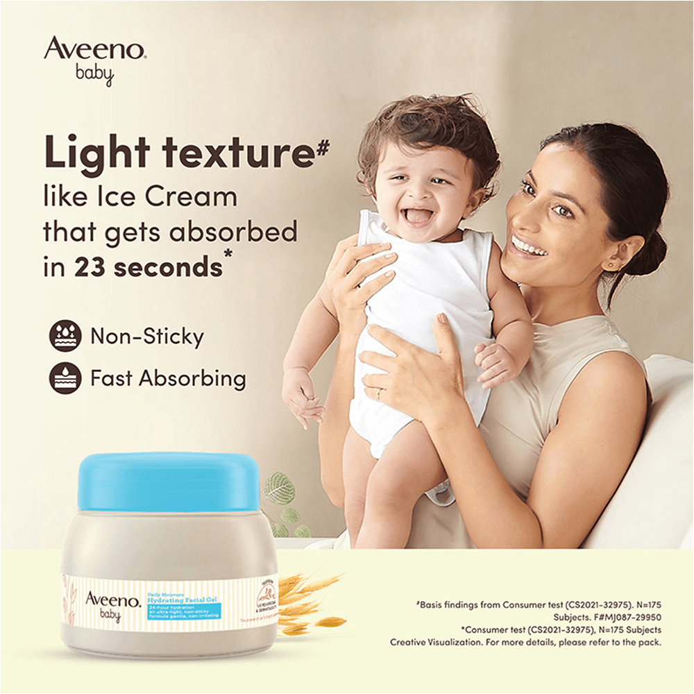 Aveeno Baby Daily Moisture Hydrating Facial Gel (Cream) - 60g