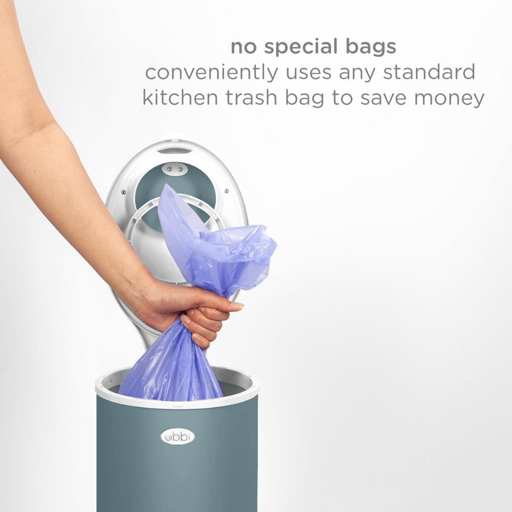 Ubbi Steel Odor Locking Diaper Pail