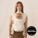 Ergobaby Embrace Newborn Baby Carrier, Soft, Cosy & Lightweight Newborn Ready Carrier, Ergonomic “M” Position, Padded Head & Neck Support, Adjustable Waistbelt & Cross Straps, 2 Carry Positions, Easy to Use, 3-11 Kgs, 0-12 Months