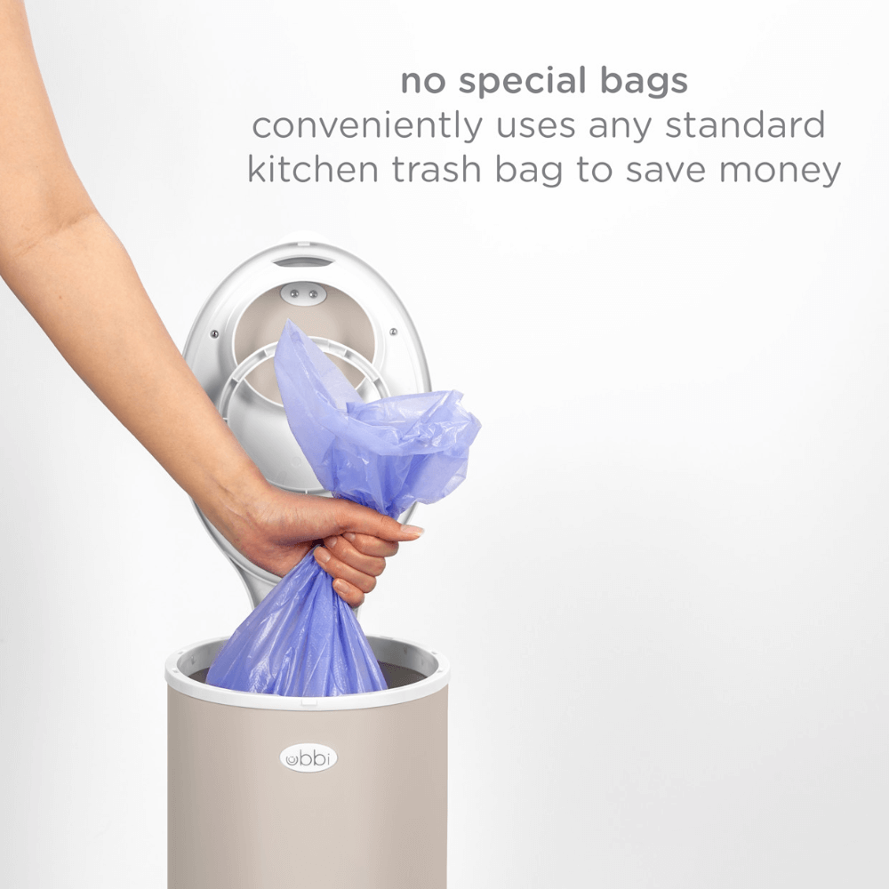 Ubbi Steel Odor Locking Diaper Pail