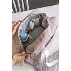 Beaba Paris Baby Diaper Bag – Multifunctional Travel baby Bag with Large Capacity, Multi-Pocket Organizer with Changing Pad, Insulated Bottle Pouch & Stroller Clips – Ideal for Moms & Dads On the Go