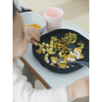 Beaba Silicone 4 Piece Baby Meal Set – Suction Plate, Suction Bowl, Anti-Slip Cup & 2nd Stage Spoon, Non-Slip, Unbreakable, Easy to Clean, BPA-Free Baby Feeding Set for Mess-Free Mealtime Essentials, 4M+