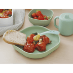 Beaba Silicone Suction Plate for Babies and Toddlers - Ergonomic Design, Non-Slip, Unbreakable, Dishwasher & Microwave Safe, Self Feeding Baby Plate, Easy to Clean, BPA-Free, Mealtime Essential, 4M+