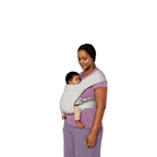 Ergobaby Embrace Newborn Baby Carrier – Soft & Lightweight Fabric, Ergonomic “M” Position and Head Support, Adjustable Waistbelt & Cross Straps, 3 Carry Positions, Easy to Use, 3-11 Kgs, Birth to 12 Months, Soft Grey