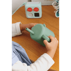 Beaba Silicone Straw Cup - Sage Green