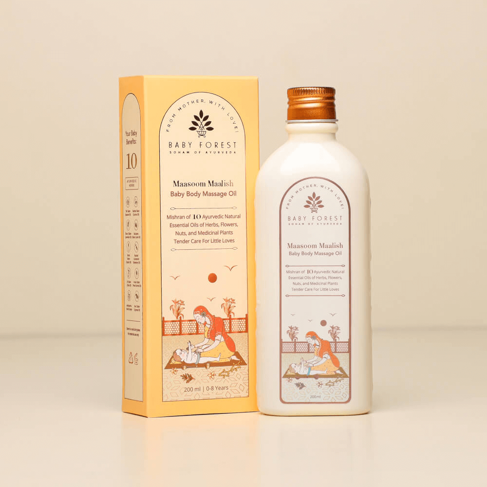 Baby Forest Baby Massage Care Combo Box