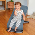 Ergobaby Evolve 3-in-1 Bouncer, Adjustable Multi-Position Baby Bouncer Seat with Newborn Insert, Head to Hip Support, Ergonomic & Lightweight Rocking Chair, Folds Flat for Easy Storage, 2-13 Kgs, 0 - 2 Years