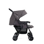 Joie Aire Twin Stroller with Rain Cover - Dark Pewter