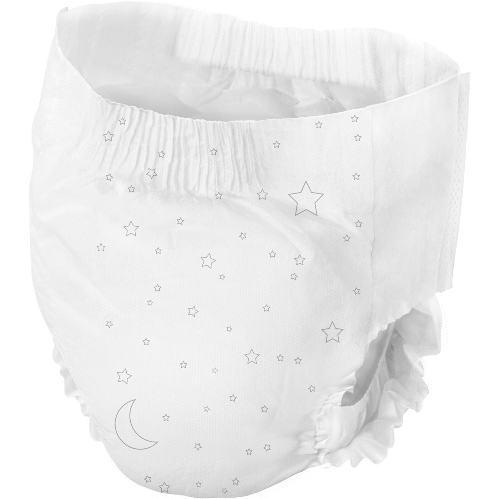 Bambo Nature Premium Dreamy Night Pants - Ultra Flexible Waistband, Ultra Absorbent Core Keeps Child And Bed Dry All Night, Pull Up Diaper, Soft, Breathable, All Round Protection, Kids 4-7, 15-35kg, 10 Count