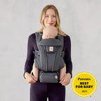 Ergobaby Omni Deluxe Baby Carrier, Lightweight Breathable Soft Mesh, Enhanced Lumbar Support, Adjustable Waistbelt & Cross Straps, Privacy Hood, 4 Carry Positions, 6 Storage Pockets, 3-20Kgs, 0 - 4 Years