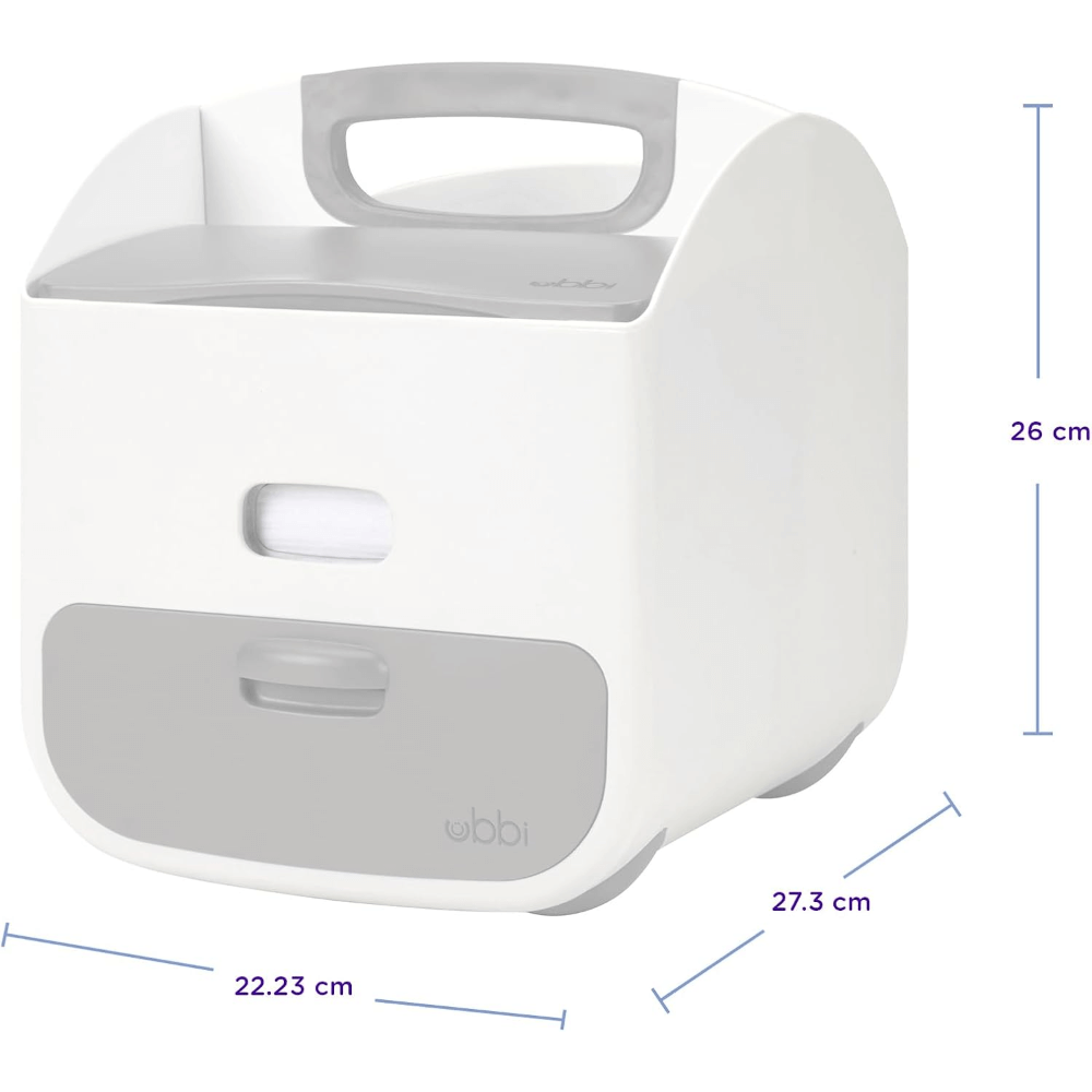 Ubbi Diaper Storage Caddy and Changing Mat