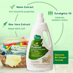 Mother Sparsh Pack of 2 Laundry Liquid Detergent (Plant Powered)