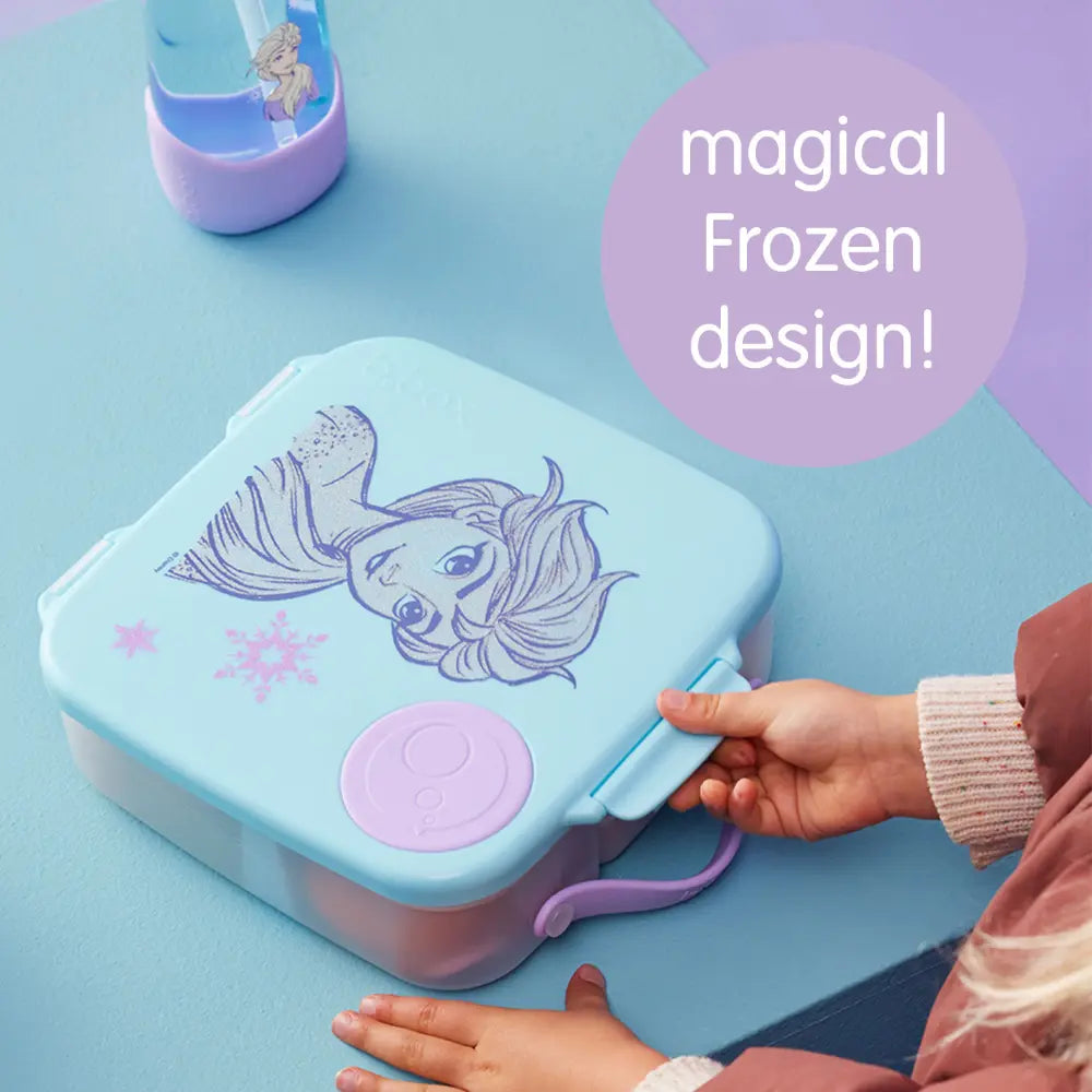 B.Box Kids Lunchbox – 2 Litre, Leak-Proof Bento Style with Gel Cooler Pack, Adjustable Divider & Whole Fruit Compartment – Multicolor