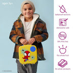 B.Box Kids Lunchbox – 2 Litre, Leak-Proof Bento Style with Gel Cooler Pack, Adjustable Divider & Whole Fruit Compartment – Multicolor