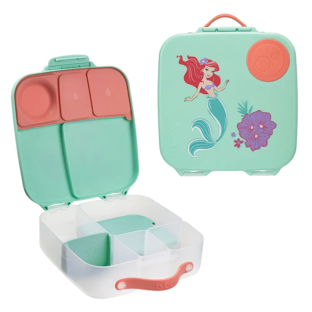 B.Box Kids Lunchbox – 2 Litre, Leak-Proof Bento Style with Gel Cooler Pack, Adjustable Divider & Whole Fruit Compartment – Multicolor