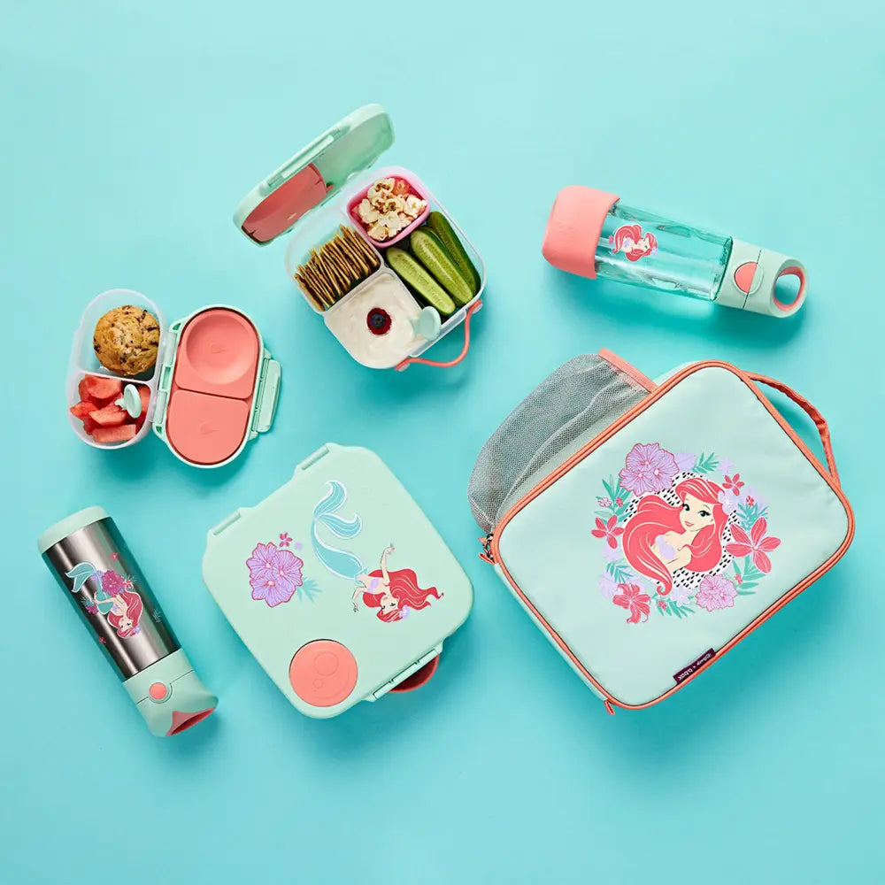 B.Box Kids Lunchbox – 2 Litre, Leak-Proof Bento Style with Gel Cooler Pack, Adjustable Divider & Whole Fruit Compartment – Multicolor
