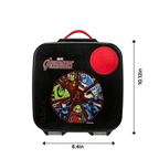 B.Box Kids Lunchbox – 2 Litre, Leak-Proof Bento Style with Gel Cooler Pack, Adjustable Divider & Whole Fruit Compartment – Multicolor