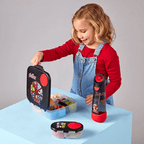 B.Box Kids Lunchbox – 2 Litre, Leak-Proof Bento Style with Gel Cooler Pack, Adjustable Divider & Whole Fruit Compartment – Multicolor