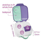 B.Box Leakproof Bento Style Mini Lunchbox for Kids- A Handy Option for Kids 1L Capacity