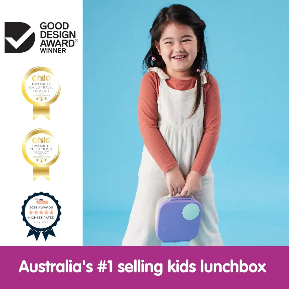 B.Box Leakproof Bento Style Mini Lunchbox for Kids- A Handy Option for Kids 1L Capacity