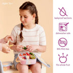 B.Box Leakproof Bento Style Mini Lunchbox for Kids- A Handy Option for Kids 1L Capacity