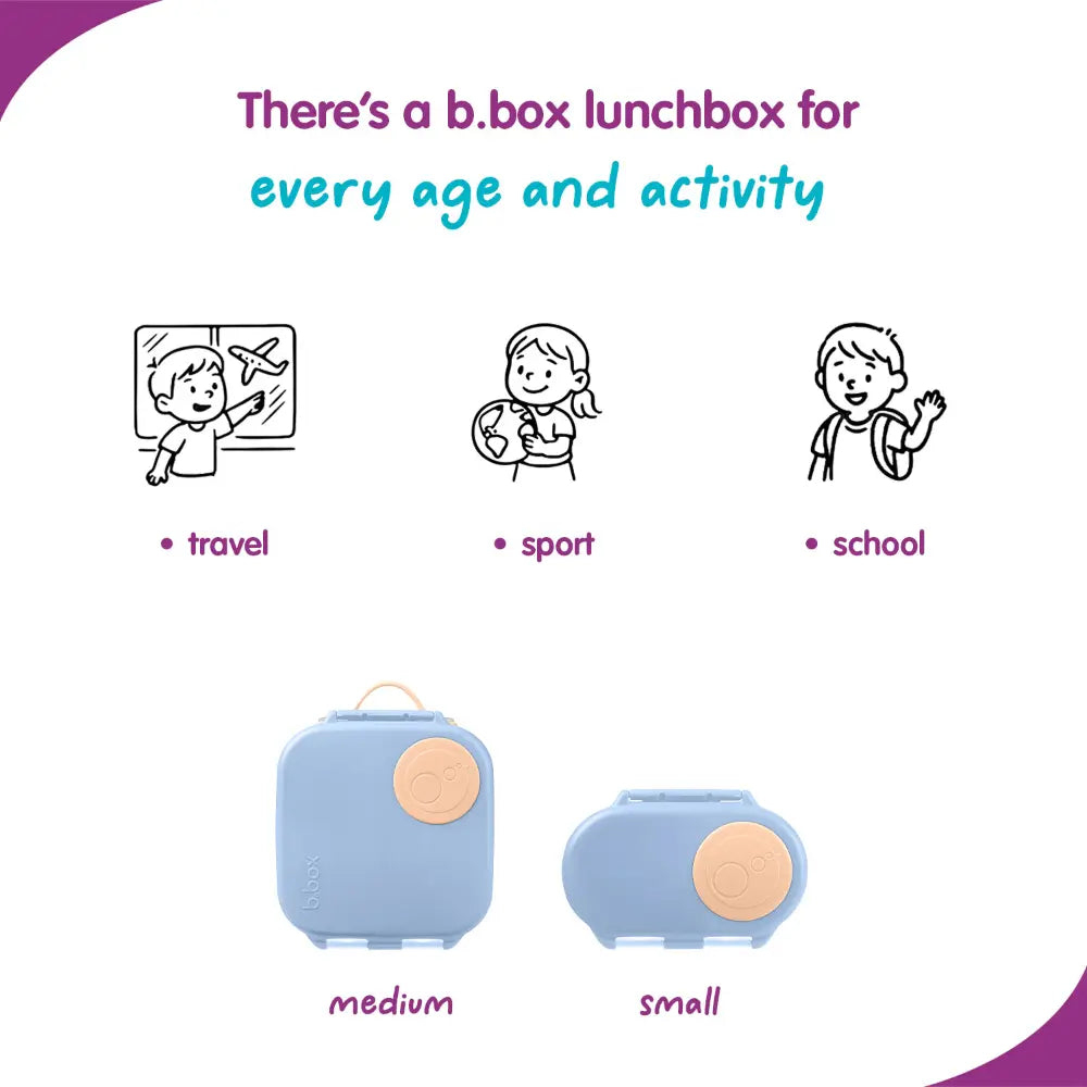 B.Box Leakproof Bento Style Mini Lunchbox for Kids- A Handy Option for Kids 1L Capacity