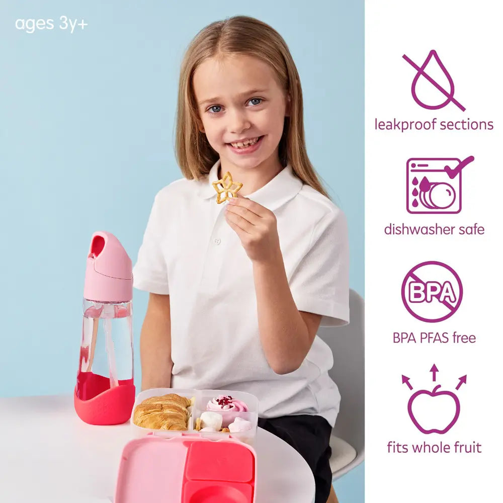 B.Box Leakproof Bento Style Mini Lunchbox for Kids- A Handy Option for Kids 1L Capacity