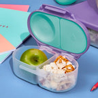 B.Box Leak Proof 2 sections Snackbox for Toddlers - Easy to Carry & BPA free
