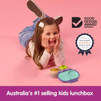 B.Box Leak Proof 2 sections Snackbox for Toddlers - Easy to Carry & BPA free