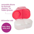 B.Box Leak Proof 2 sections Snackbox for Toddlers - Easy to Carry & BPA free