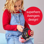 B.Box Snack Box for Kids – Leak-Proof container, 2 Compartments, BPA-Free, Easy to Open & Carry – Multicolour