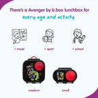 B.Box Snack Box for Kids – Leak-Proof container, 2 Compartments, BPA-Free, Easy to Open & Carry – Multicolour